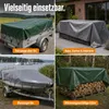 UMBRELLA® Abdeckplane 650 g/m² 8x10 m (80 m²) Blau – 100 % Produktbild-Vorschau 6