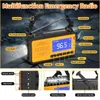 Solar-Handkurbel-Notfallradio, 10000mAh, 3 Ladearten, Produktbild-Vorschau 3