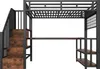 Letto a castello Merax 90x200 cm, letto per bambini con Anteprima dell’immagine prodotto 9
