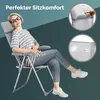 CASARIA 4er Set Aluminium Garten- & Campingstuhl, Produktbild-Vorschau 2