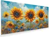 Glasbild 110x55cm in XXL für Wohnzimmer, Schlafzimmer Motiv Produktbild-Vorschau 1