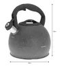 Klausberg Wasserkocher Mit Pfeife 3L Kb-7267 Marmor Produktbild-Vorschau 4