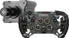 A racing wheel and its base are displayed against a white background. Produktbild-Vorschau