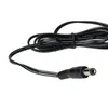 A close-up shot of a black power cord with a silver connector. Produktbild-Vorschau