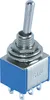 A close-up studio shot of a small toggle switch. Produktbild-Vorschau