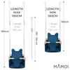 Altalena per bambini MAMOI con cintura di sicurezza, Anteprima dell’immagine prodotto 3