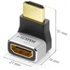 deleyCON 2 Stück HDMI Adapter Kupplung Verbinder 270° Produktbild-Vorschau 7