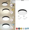 Rabalux Noir Plafonnier LED Tartu rond 300mm 24W IP44 CCT Voir les images du produit 6