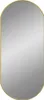 vidaXL Wandspiegel Golden 80x35 cm Oval Produktbild-Vorschau 3