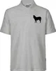 Huuraa Herren Polo Shirt Esel Silhouette L Sport Grey Bio Produktbild-Vorschau 1