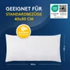 LILENO HOME 1er Set Kissenfüllung 40 x 80 cm - 40°C Produktbild-Vorschau 5