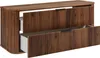 Mobile da bagno, rovere-noce, 120 x 51,7 x 41,5 cm Anteprima dell’immagine prodotto 6