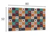 Plaque de recouvrement pour cuisinière 80x52cm en 1 partie Voir les images du produit 2