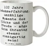 Mr. & Mrs. Panda Tasse Spruch 102. Geburtstag Glück - Weiß Produktbild-Vorschau 1