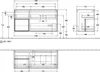 Villeroy & Boch G142GKHG Waschbeckenunterschrank Finion G14 Produktbild-Vorschau 2