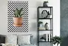 MuchoWow® Poster Pflanze - Blumentopf - Schwarz - Weiß Produktbild-Vorschau 4