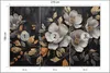 Muralo Selbstklebende Fototapete BLUMEN Blätter Pflanzen 3D Produktbild-Vorschau 2