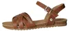 Mustang Sandalen Plat  Sandalen Plat - Cognac - Maat 41 Produktbild-Vorschau 9
