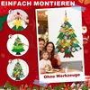 UISEBRT Vilt Kerstboom Doe-het-zelf Set voor Kinderen, Productafbeelding-voorbeeld 4