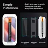 Spigen GLAS.tR EZ Fit, Apple, iPhone 16 Pro, Przezroczysty, Podgląd zdjęcia produktu 9