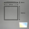 BRILONER SLIM LED Panel, Fernbedienung, Dimmbar, CCT Produktbild-Vorschau 8