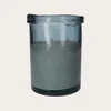 KEYHOMESTORE | Candela In Vetro Riciclato Blu Cobalto Aroma Anteprima dell’immagine prodotto 1