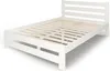 Holzbett 120x200 cm mit Lattenrost Modern Bett Bed Kiefer Produktbild-Vorschau 3