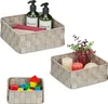 Lot de 3 paniers de rangement Relaxdays, paniers de 3 Voir les images du produit 1