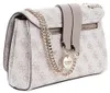 Guess NOELLE II CNVRTBLE XBODY FLAP Borsa da donna Bianca: Anteprima dell’immagine prodotto 9