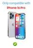 3X Für iPhone 16 Pro ( 6.3" ) - Panzerglas Glasfolie Produktbild-Vorschau 10