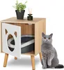 Relaxdays Armadietto per gatti con porta, A x L x P: 50 x Anteprima dell’immagine prodotto 1