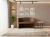 Couchgarnitur - Sofa Set - Braun - Kunstleder - 2 Sitzer Produktbild-Vorschau 8