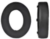 Two views of black headphone ear pads against a white background. Náhled obrázku produktu