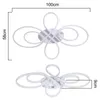ZMH LED plafondlamp, wit. Plafondlamp, dimbaar met Productafbeelding-voorbeeld 6