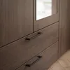 Armoire LORI avec miroir, 181 cm, étagères et penderie, de Voir les images du produit 2