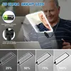 5X Hands Free Lupe mit Licht Hängenden Hals, für Das Lesen Produktbild-Vorschau 6