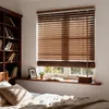 Holzjalousie Ohne Bohren 90 cm x 130 cm 35mm Lamellen Produktbild-Vorschau 6