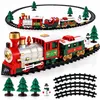Tren De Navidad Para Debajo Del Árbol Con Vías 2,6 m Luces Vista previa de la imagen del producto 1