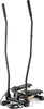 A black and gold stepper machine with handlebars and resistance bands against a white background. Voir les images du produit