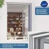 Fliegengitter Rollo Fenster 104x130cm dunkelbraun Produktbild-Vorschau 6