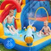 KiNDi nafukovací hrací park DPZ003 so šmykľavkou a bazénom Náhľad obrázku produktu 13