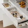 Hochglanz Sideboard Weiß 120x40x83cm, 2 Schubladen & 3 Produktbild-Vorschau 5