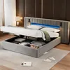MODFU Letto imbottito, Letto matrimoniale, Letto per Anteprima dell’immagine prodotto 1