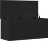 vidaXL Truhe Schwarz 100x42x46 cm Holzwerkstoff Produktbild-Vorschau 6