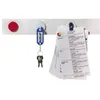 ALCO Wandleisten 691-10 weiß für Magnete 100x5cm lackiert Produktbild-Vorschau 4