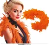 Boa Mit Orangenen Federn, 1.80 M (40 Gramm) Produktbild-Vorschau 4