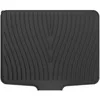 A black silicone drying mat with a textured surface. Produktbild-Vorschau