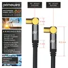 Primewire Antennenkabel 90° gewinkelt, Koax, TV-Kabel, RF, Produktbild-Vorschau 2
