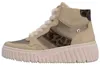 Scarpe da ginnastica alte da donna Rieker, beige/leopardo Anteprima dell’immagine prodotto 3