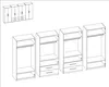 Meblast | Kleiderschrank 400x220 cm mit 2 Spiegeln - Produktbild-Vorschau 6